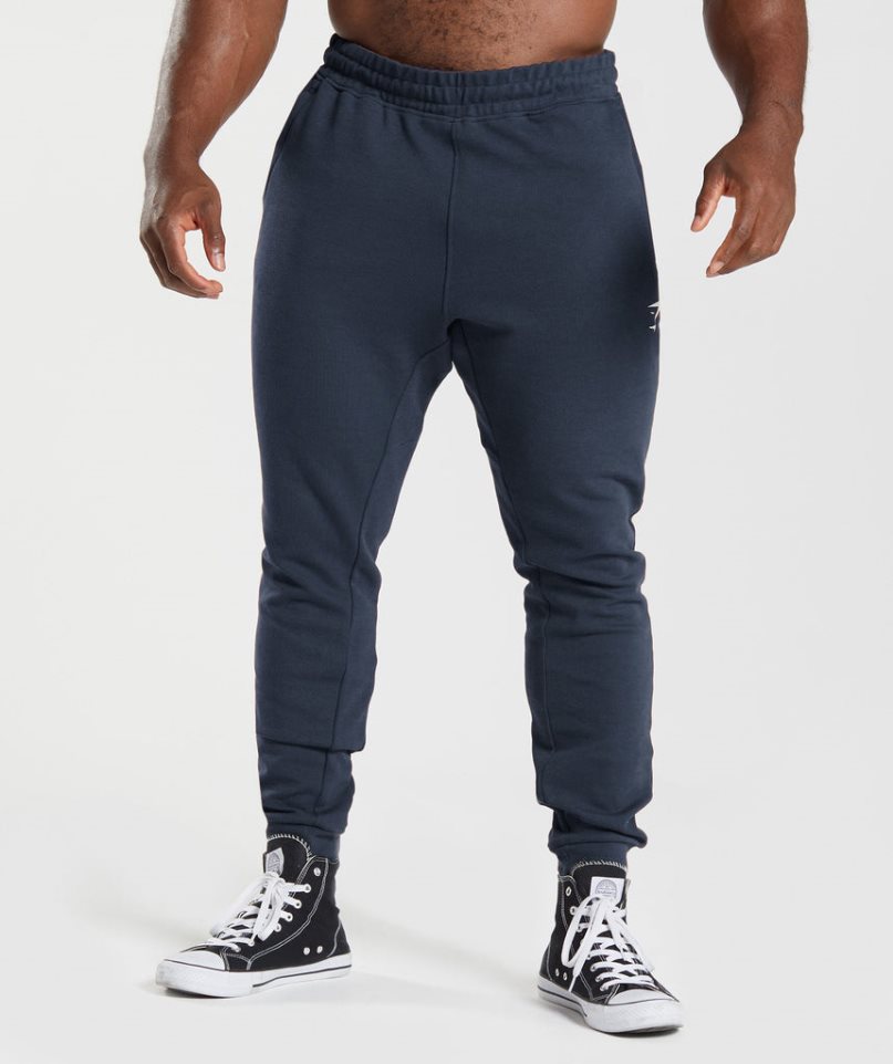 Men\'s Gymshark React Jogger Navy | NZ 8NHXAV